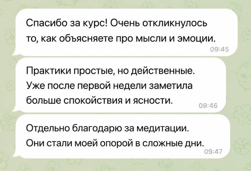 Отзыв участницы 14